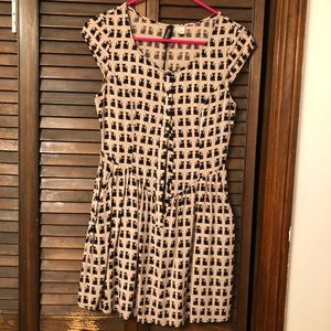Cat Print Dress 😺 ❗️SOLD ❗️